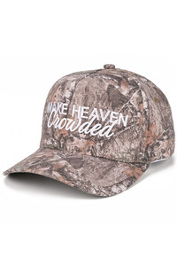 CC BEANIE MAKE HEAVEN CROWDED Letter Embroidered Baseball Cap Trucker Hat
