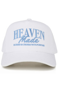 CC BEANIE HEAVEN MADE Letter Embroidered Baseball Cap Trucker Hat
