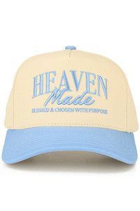 CC BEANIE HEAVEN MADE Letter Embroidered Baseball Cap Trucker Hat
