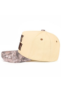 CC BEANIE GOD'S COUNTRY Letter Embroidered on Two Tone Baseball Cap Trucker Hat
