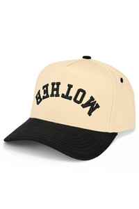 CC BEANIE MOTHER Letter Embroidered on Two Tone Baseball Cap Trucker Hat