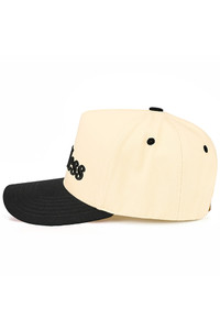 CC BEANIE HOT MESS Letter Embroidered on Two Tone Baseball Cap Trucker Hat