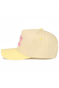 CC BEANIE PRETTY PLEASE Letter Embroidered on Two Tone Baseball Cap Trucker Hat