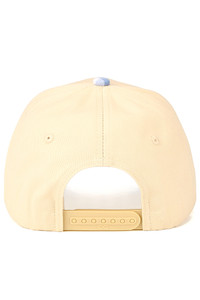 CC BEANIE BIG GINGHAM CHECK PATTERN on Two Tone Baseball Cap Trucker Hat