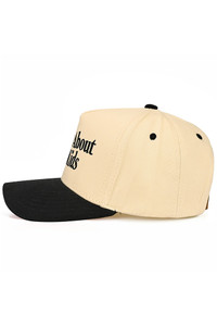 CC BEANIE SORRY ABOUT MY KIDS Letter Embroidered on Two Tone Baseball Cap Trucker Hat
