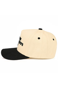 CC BEANIE PUT IT ON MY BOYFRIEND'S TAB Letter Embroidered on Two Tone Baseball Cap Trucker Hat