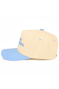 CC BEANIE PUT IT ON MY BOYFRIEND'S TAB Letter Embroidered on Two Tone Baseball Cap Trucker Hat