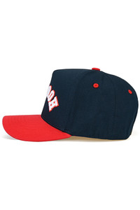 CC BEANIE HOUSTON Letter Embroidered on Two Tone Baseball Cap Trucker Hat