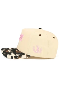 CC BEANIE HOWDY HONEY Letter Embroidered on Two Tone Baseball Cap Trucker Hat