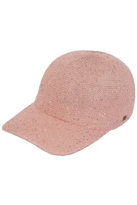 CC BEANIE Solid with Sequin Baseball Cap