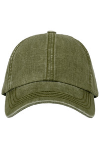 CC BEANIE Washed Cotton Criss-Cross Back Ponytail Baseball Cap