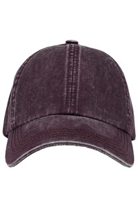 CC BEANIE Washed Cotton Criss-Cross Back Ponytail Baseball Cap