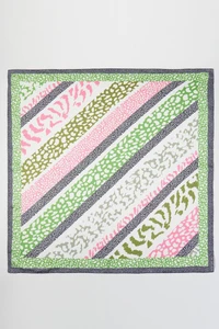 Abstract Leopard Pattern Print Light Weight Silky All Season Bandana Scarf
