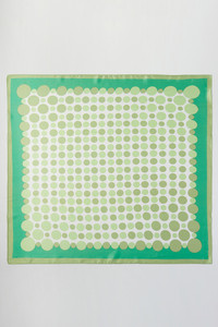 Polka Dots Sizes Pattern Print Light Weight Silky All Season Bandana Scarf