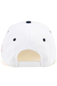 CC BEANIE White Crown Flag USA Letter Embroidered on Two Tone Baseball Cap Trucker Hat