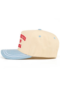 CC BEANIE UNITED STATES 1776 OF AMERICA Letter with USA Flag Embroidered on Two Tone Baseball Cap Trucker Hat