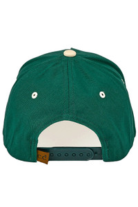 C.C HERE TO PADDY Letter with Dice, Ribbon, Horseshoe and Three Leaf Clover Embroidered on Two Tone Baseball Cap Trucker Hat