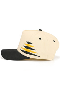 CC BEANIE Two Tone Diamond Pattern Embroidered on Two Tone Baseball Cap Trucker Hat