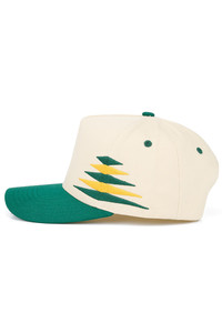 CC BEANIE Two Tone Diamond Pattern Embroidered on Two Tone Baseball Cap Trucker Hat