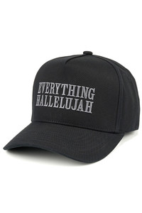 CC BEANIE EVERYTHING HALLELUJAH Letter Embroidered on Two Tone Baseball Cap Trucker Hat