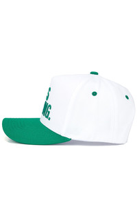 C.C HE'S GOLFING Letter Embroidered on Two Tone Baseball Cap Trucker Hat
