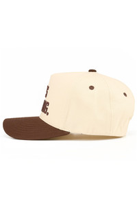 CC BEANIE HE'S FARMING Letter Embroidered Two Tone Baseball Cap Trucker Hat