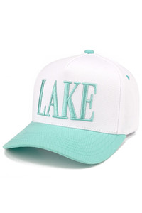 CC BEANIE LAKE Letter Embroidered Two Tone Baseball Cap Trucker Hat
Snap Back
