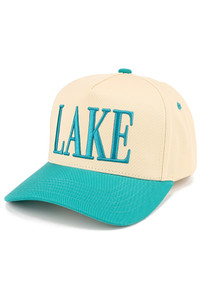 CC BEANIE LAKE Letter Embroidered Two Tone Baseball Cap Trucker Hat
Snap Back