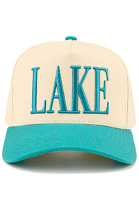 CC BEANIE LAKE Letter Embroidered Two Tone Baseball Cap Trucker Hat
Snap Back