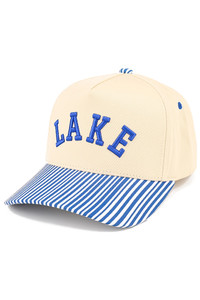 CC BEANIE LAKE Letter Embroidered Two Tone Baseball Cap Trucker Hat
Snap Back