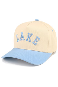 CC BEANIE LAKE Letter Embroidered Two Tone Baseball Cap Trucker Hat
Snap Back