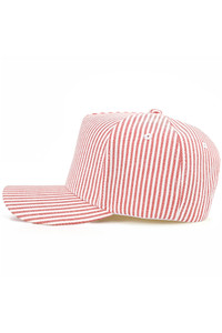 CC BEANIE All Over Stripe Pattern Two Tone Baseball Cap Trucker Hat
