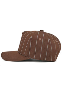 CC BEANIE Pinstripe Pattern on Solid Baseball Cap Trucker Hat
Snap Back