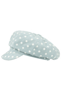 CC BEANIE Polka Dot Pattern Cotton Newsboy Cap