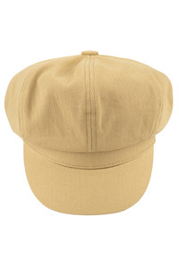 CC BEANIE Cotton Solid Color Newsboy Cap