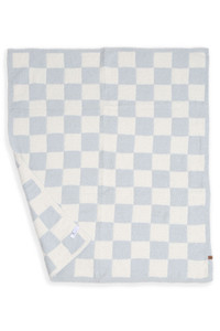 Children's Checkered Reversible Throw Blanket