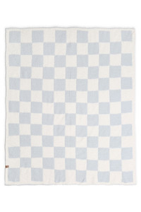 Children's Checkered Reversible Throw Blanket