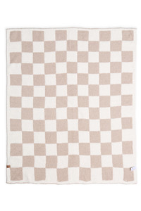 Children's Checkered Reversible Throw Blanket