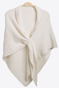 Cozy Solid Soft Knit Wrap Shawl