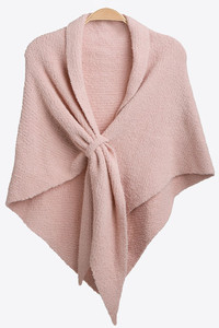 Cozy Solid Soft Knit Wrap Shawl
