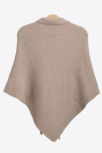 Cozy Solid Soft Knit Wrap Shawl