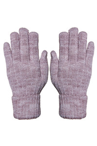 Solid Color Sherpa Lining Knit Winter Gloves