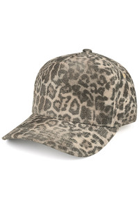 CC BEANIE Leopard Pattern All Over Baseball Cap Trucker Hat
