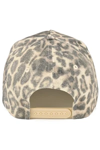 CC BEANIE Leopard Pattern All Over Baseball Cap Trucker Hat
