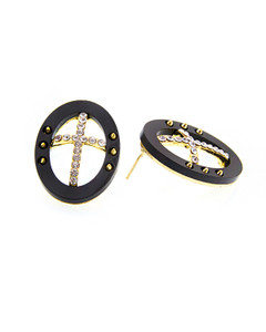 cross earring