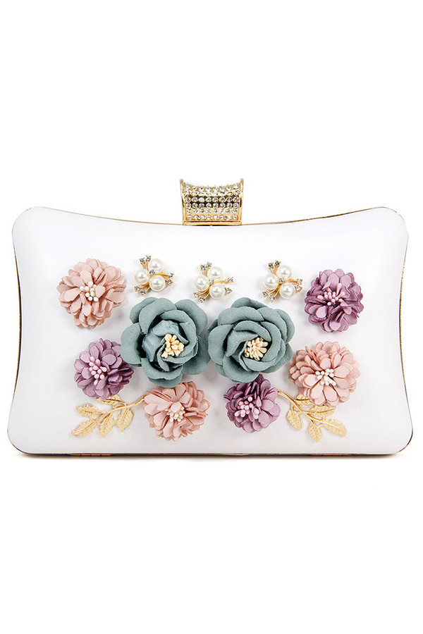 EVENING BAG-LOA271-WHITE EVENING BAG-LOA271-WHITE