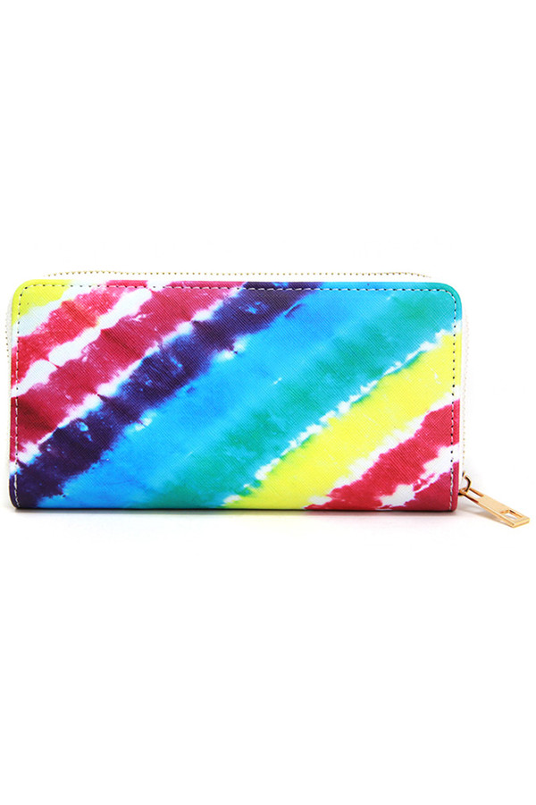 TIE DYE LONG WALLET-LOA325