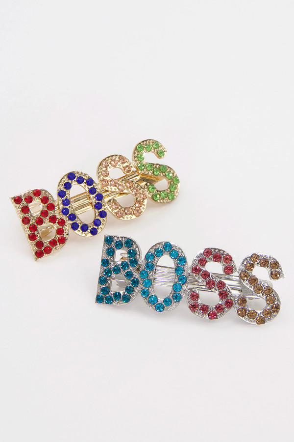 BOSS STONE BARRETTE-EBT2019C (12pc)