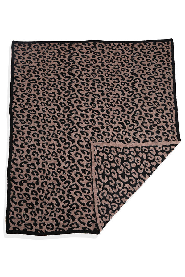 LUXURY SOFT LEOPARD BLANKETJCL1010 HANA WHOLESALE