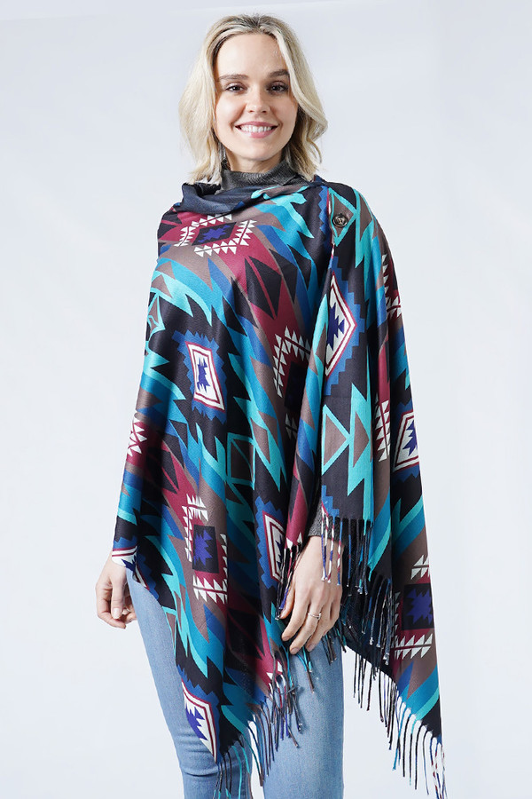 visvim NATIVE BLANKET JACQUARD SHAWL 【公式通販】